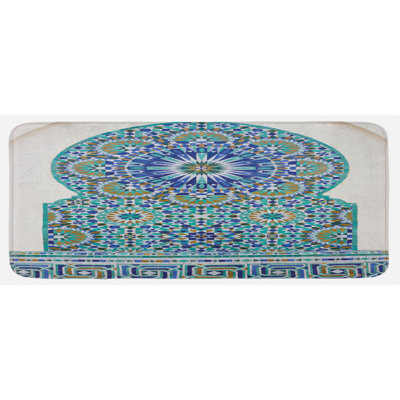 Eclectic Polyester Kitchen Mat