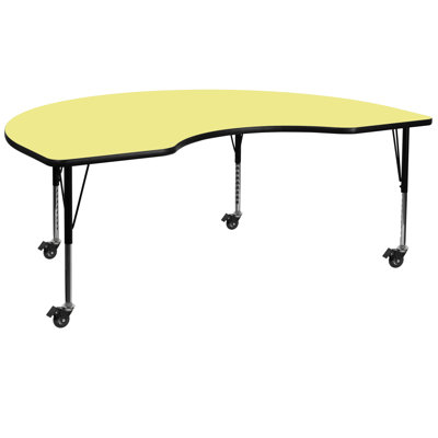 Goddard Commercial Adjustable Height Kidney Activity Table