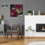 Art mural en verre épique «Bourgogne Bourgogne 2» par Heidi Kuntz, 24 po x 24 po-49885786