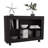 Lacey Console Table Cart 25.4", 5 Shelves, 4 Casters, Console Table Cart -1611943320