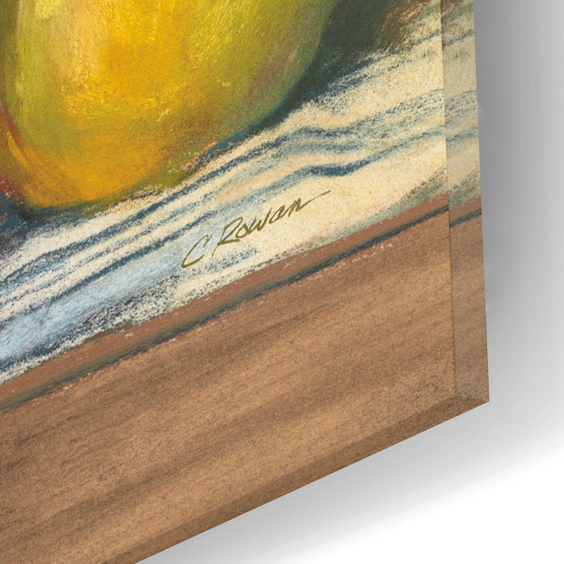 «Apple Pie» par Carol Rowan, H 12 po x l 16 po x P 0,13 po
