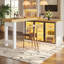 Metal Base Dining Table