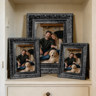 Black 3 PCS 11" x 14" Polished Picture Frame with Gallery Wall Styling