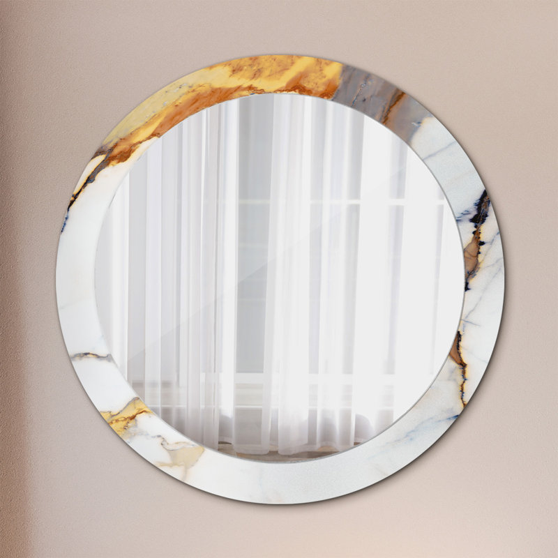 Huldar Glass Flat Wall Mirror