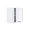 Amityville 1 Door Solid Wood Wardrobe