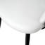 Chaise d'appoint moderne en similicuir et métal-1385961874