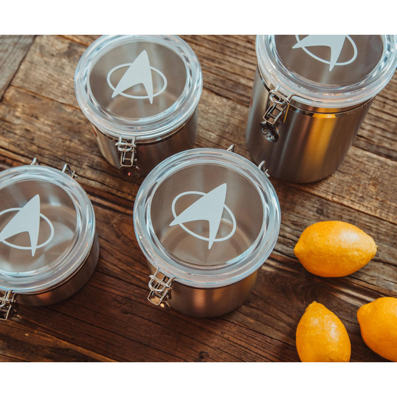 Metal Jar - Set of 4