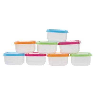Food Storage - Set of 8 Containers and 8 Lids