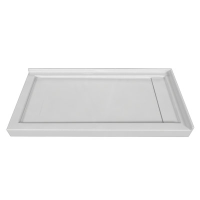 Signature 60'' W 32'' D Rectangular Double Shower Base