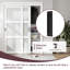 Porte de garde-robe coulissante en verre givré 80 po-118317397