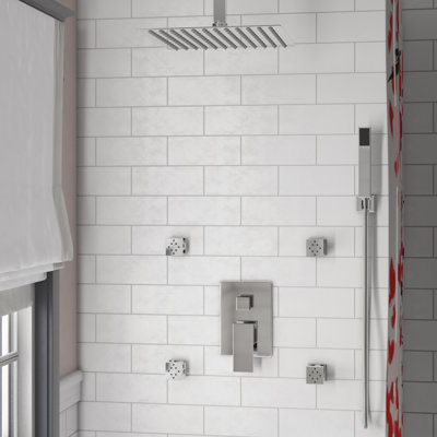 Cahoon Complete Shower System with Rough in-Valve