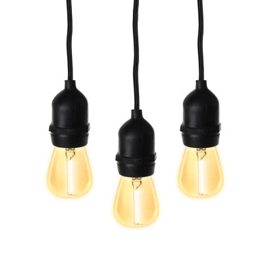 Isbah Outdoor 13 - Bulb 288'' Plug-in String Light