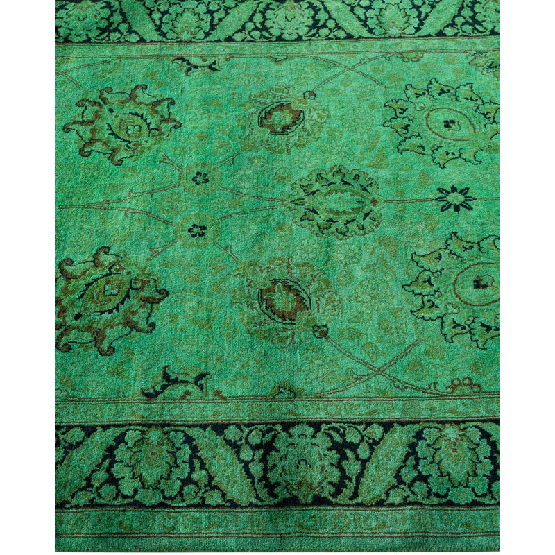 Fine Vibrance One-of-a-Kind 3' 2" X 5' 1" Hand Knotted Area Rug