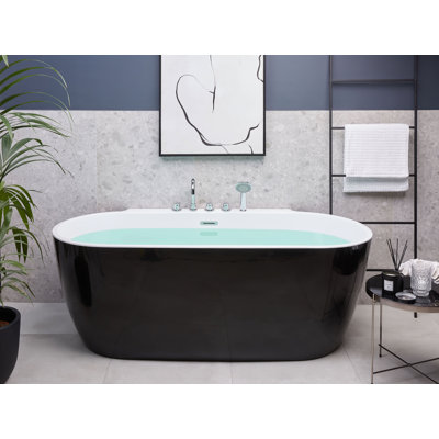 Bladwell 1400mm x 800mm Soaking Acrylic Bathtub with Tap