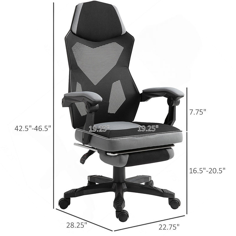 Home Office Chair With Adjustable Height Design
