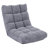 Ebern Designs Reclining Ergonomic Floor Game Chair in Black-95169339