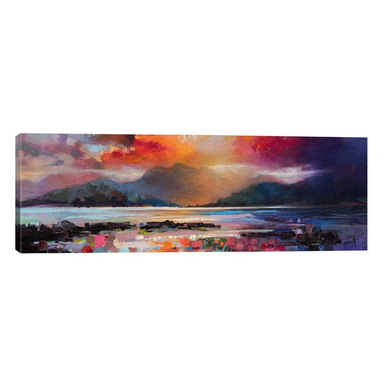 View From Armadale by Scott Naismith - Wrapped Canvas Panoramic Print, 30.48 cm H x 91.44 cm W x 1.91 cm D