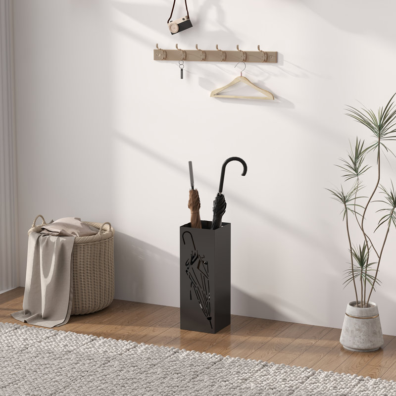 Galvanised Steel Freestanding 4 - Hook Bucket