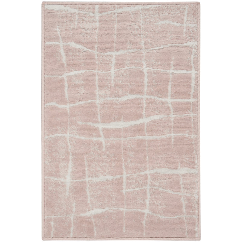 Tapis moderne rose, Rectangle 2 pi x 3 pi