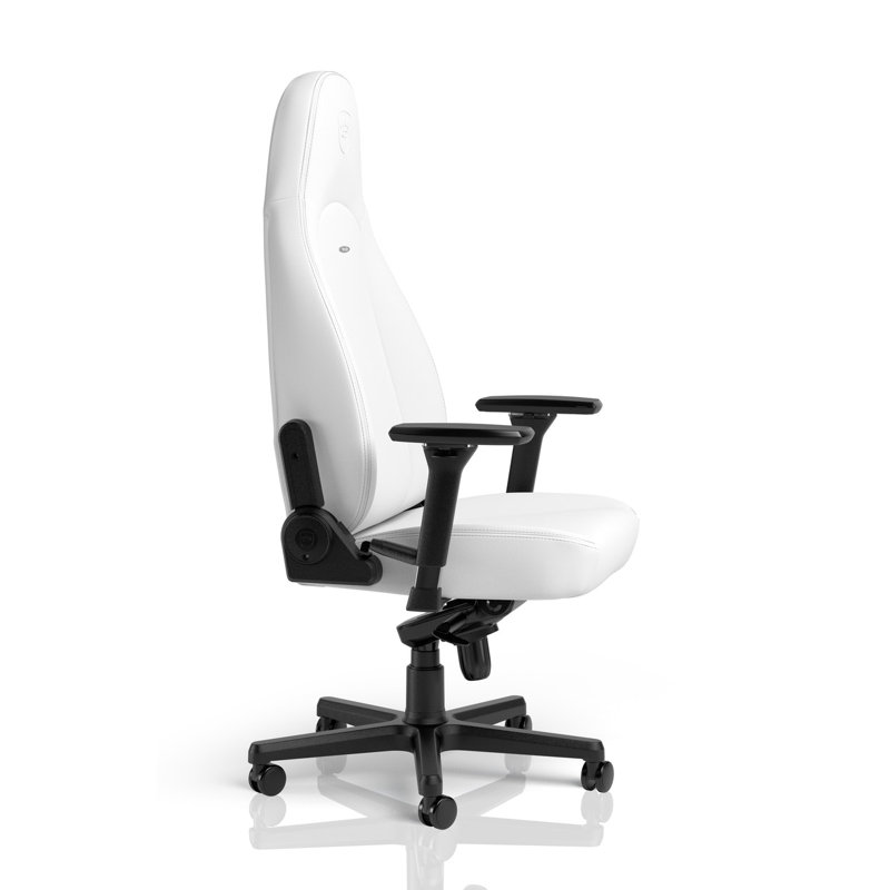 noblechairs Reclining and Adjustable Height PC & Racing Game Chair in White