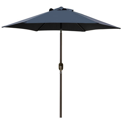 Parasol de marché avec manivelle Sujal Market