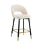 Avren Upholstered Counter Stool with Metal Frame-864096994