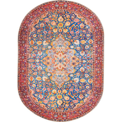 Utin Chenille Oriental Indoor Rug