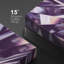 Marbre agate tranche glamour mauve cristal gemme photo moderne grande impression sur toile-93589315-93589316
