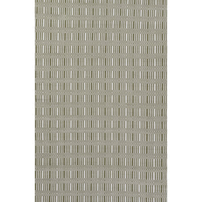 Geometric Area Rug in Green