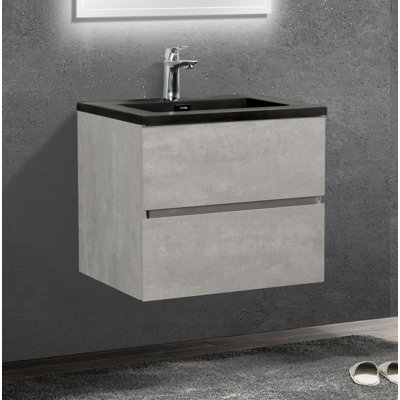 Tesoro 24" Wall-Mounted Single Bathroom Vanity Set