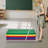 47.49X47.2X25.2” Steel Rolling Cart