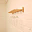 Wall Mounted Wine Glass Rack in