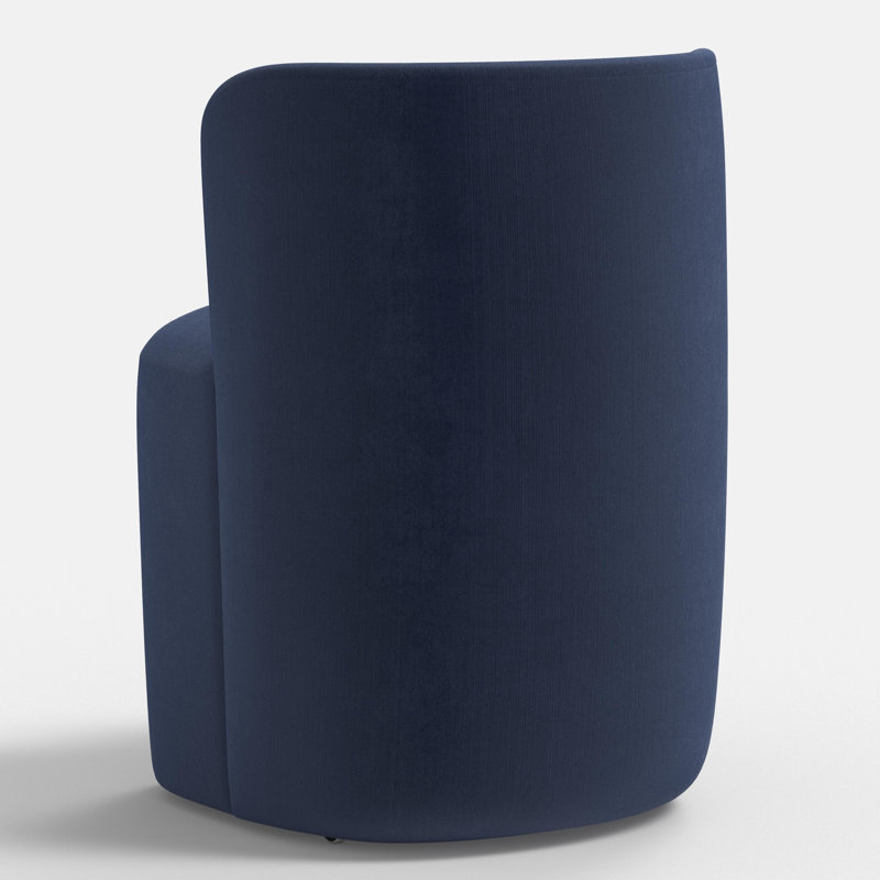 Stoffer Home x Cloth & Company Gail Dining Chair, Ocean Performance Velvet