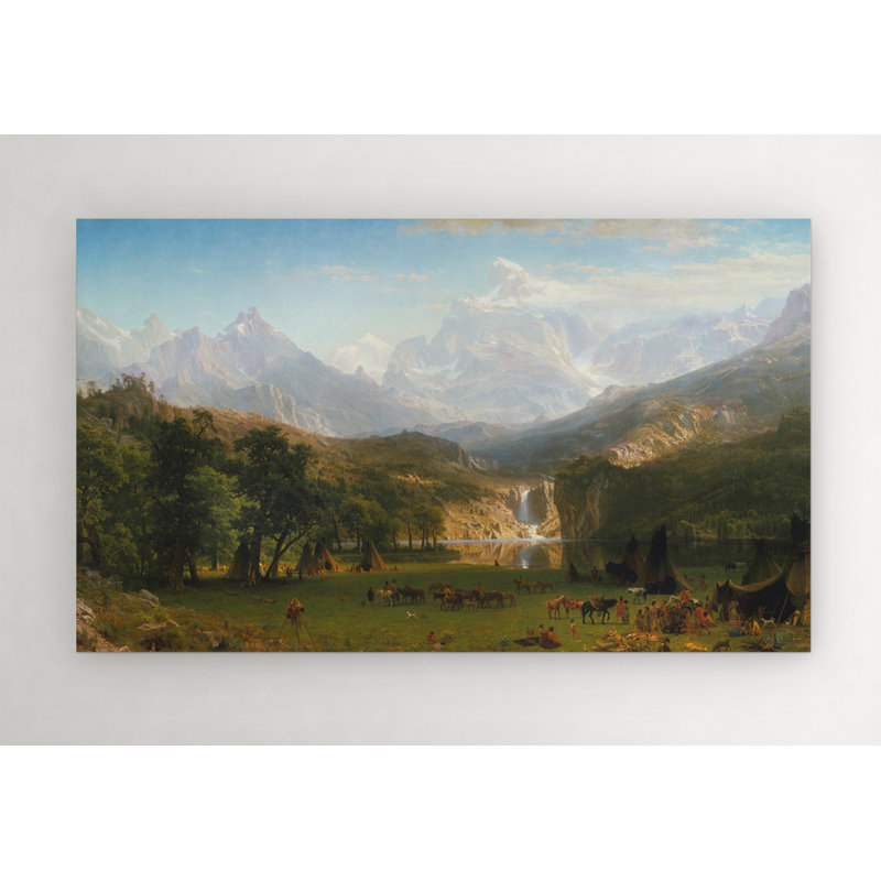 Photographie sans cadre, H 16 po x l 32 po x P 1,5 po