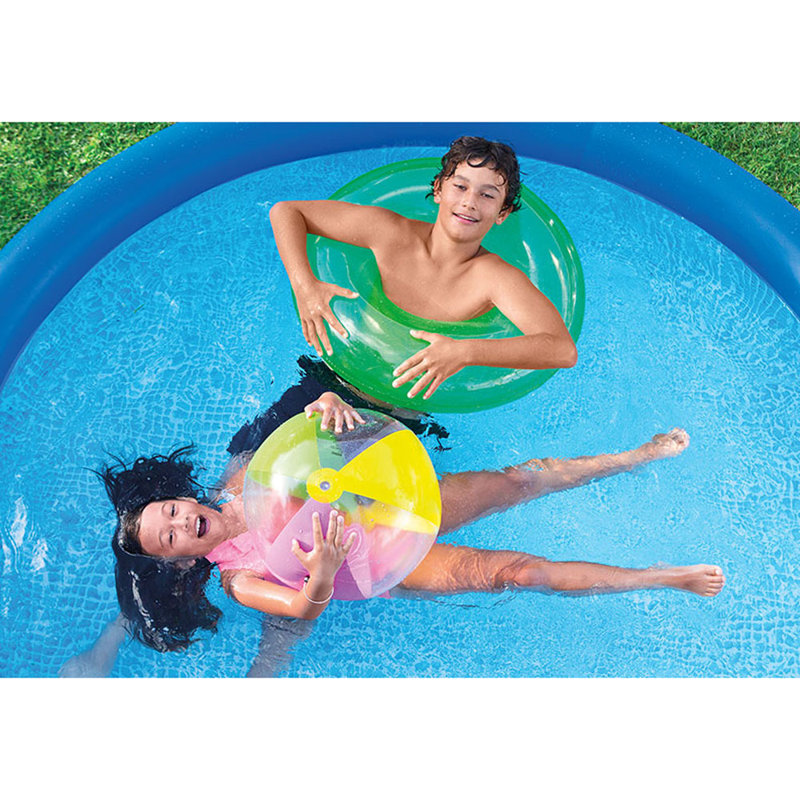 Easy Inflatable Pool, 10' W x 30" H, Blue