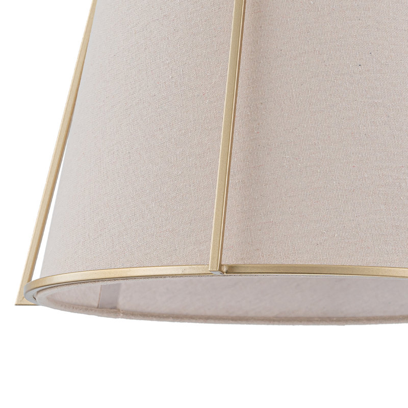 Luminaire suspendu cylindrique rétro 1 lumière
