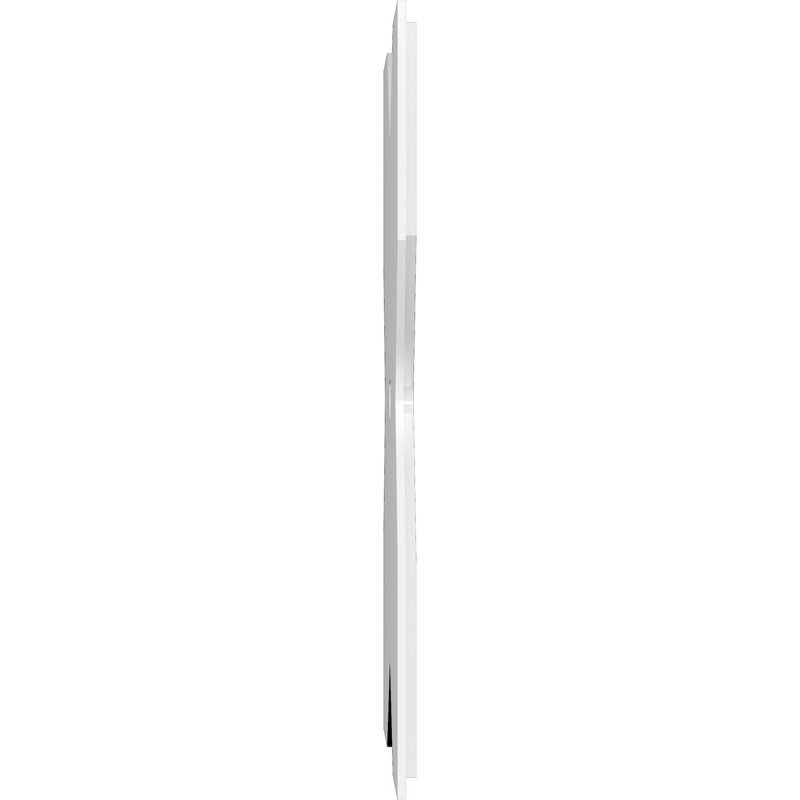 Médaillon de plafond contemporain en PVC de qualité architecturale Titus, H 22 po x l 22 po x P 1 po