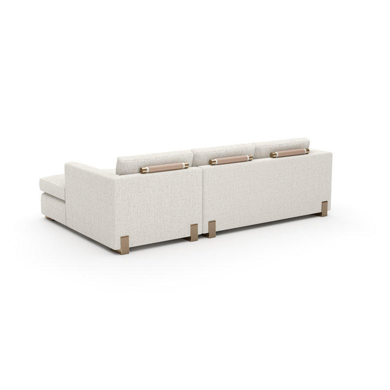 *Counter Balance Right Chaise Sec Large, 25.5" H x 97" W x 62" D, Right Hand Facing