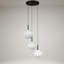 Luminaire suspendu grappe 3 lumières Ulah-340972173