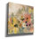 «June Flower Bed» par Silvia Vassileva, art mural sur toile, 18 po x 18 po