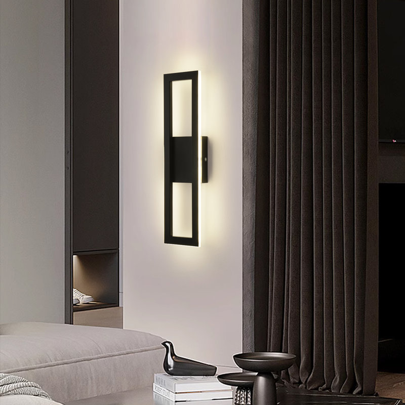 15,74 pouces de style moderne de 19 W à fixation murale avec 3 lumières pour le salon
