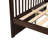 Twin Over Full Bunk Bed (Dark Brown)