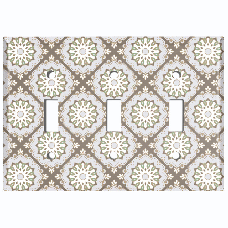 3-Gang Toggle Light Switch Wall Plate