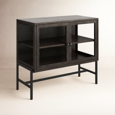 Warner Solid Wood Storage Cabinet