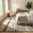 Rug Branch Karsoni 5' x 8' (5'3" x 7'7") Grey/Black Linear Abstract Indoor Area Rug, Comtemporary, Medium Pile, Stain-Resistant Carpet - Living Room, Bedroom, Dining Room, and Kitchen-1533798771