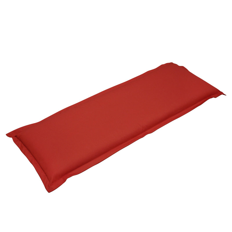 Premium Garden Bench Cushion, Red