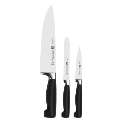 Le Creuset Ensemble de couteaux 3 pièces Four Star