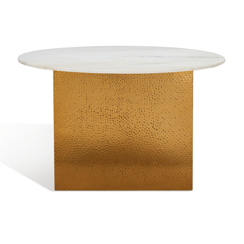 Hemlock Round Marble Dining Table
