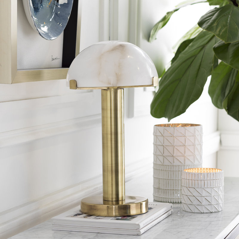 Ursula Modern Pillow Cover5" Table Lamp
