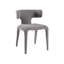 Chaise avec accoudoirs à oreilles Margart-191584410